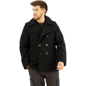 BRANDIT Палто Brandit Pea coat - Black (Black)