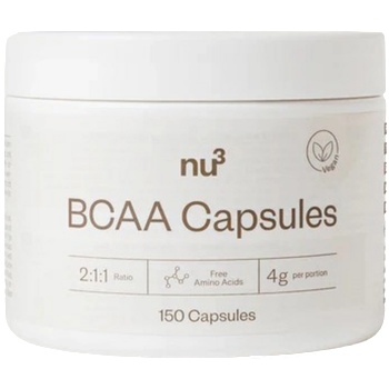 nu3 BCAA Capsules - 150 капсули