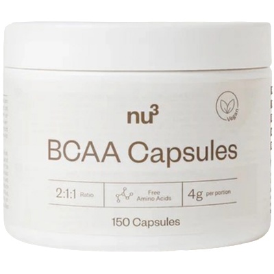 nu3 BCAA Capsules - 150 капсули