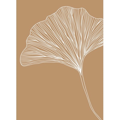 Veronika Boulová Постер 29x41 cm Gingko - Veronika Boulová (vboulova.25)