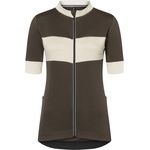 super. natural Фланелка с къс ръкав за колоездене Super. natural Women's Grava Jersey Cycling jersey - Wren / Oyster Grey (156-1199-0813)