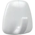 Metaltex Бели пластмасови комплект куки 4 бр. без пробиване - Metaltex (291001 000)