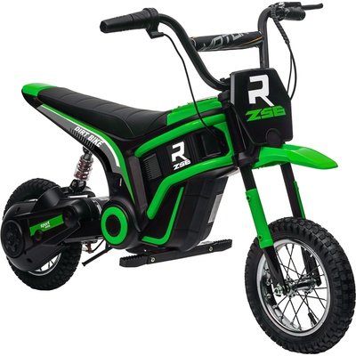 Homcom Dětská elektrická motorka zelená