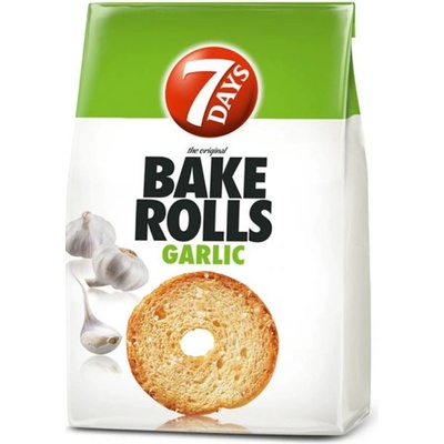 Bake Rolls 7 Days cesnakový 80 g