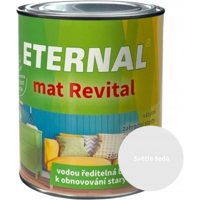 Eternal mat Revital 0,7 kg světle šedá – Zboží Mobilmania