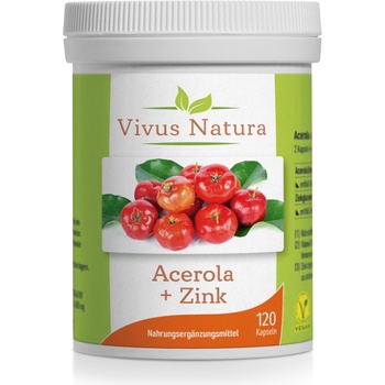 Vivus Natura Ацерола плюс цинк - 120 капсули