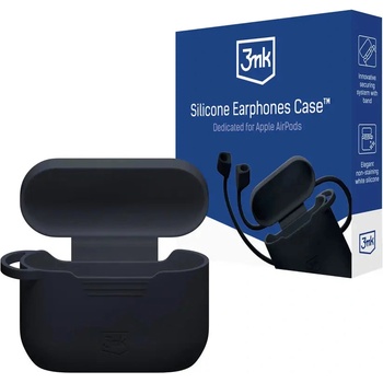 3mk Protection 3mk силиконов калъф за AirPods за AirPods Pro 3 - черен (5903108685047)