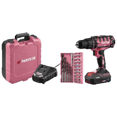 KIT DE PERCEUSES Parkside PABS 20 2x batteries 20v 2,0 Ah chargeur