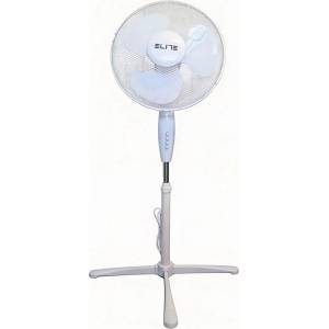 Elite Вентилатор на стойка Elite EHSF-0362-2, 3 скорости, 16", Бял (EHSF-0362-2)