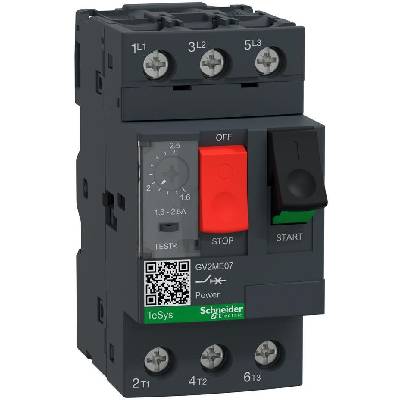 SE Моторна защита TeSys GV2ME 0.75kW TM 1.6…2.5A 100kA 50Hz - GV2ME07AP (GV2ME07AP)