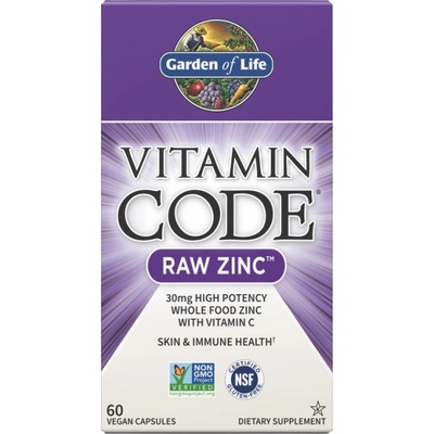 Garden of Life Vitamin Code / RAW Zinc [60 капсули]