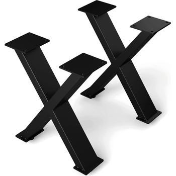 Blumfeldt Крака за маса UrbanFodge X, модерен дизайн, за проекти DIY, товароносимост 200 кг (B-UFX350400) (B-UFX350400)