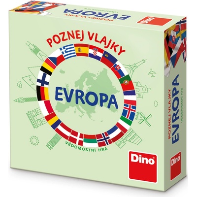 Dino Poznej vlajky Evropa – Zboží Dáma