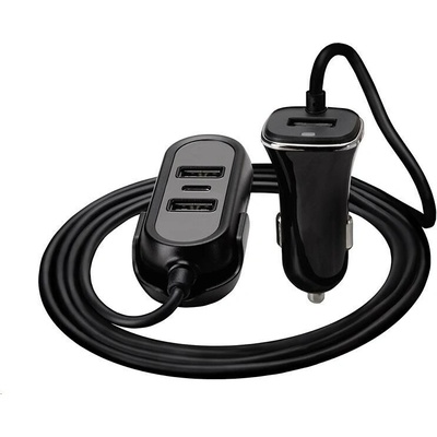 TRACER nabíječka do auta 12-24V Multicharge 3xUSB 7,2A + PD 18W TRAADA46351 Tracer