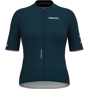 Bioracer Дамска фланелка с къс ръкав за колоездене Bioracer Women's Epic Jersey Cycling jersey - Graphite Blue (156-3077-0214)