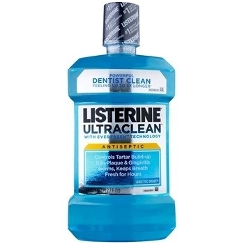 Listerine Ultra Clean Artic Mint ústní voda pro svěží dech With Everfresh Technology 1500 ml