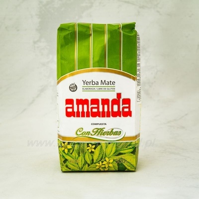 Yerba mate amanda hierbas 500 g