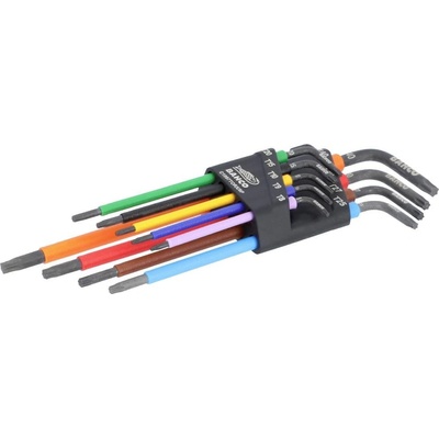 Bahco Sada farebných dlhých imbusových kľúčov Torx 9 ks C1997TORX/9P