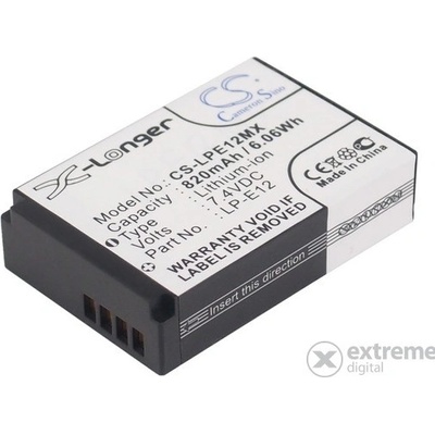 Real Power Canon LP-E12MX