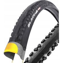 Čierna pneumatika na bicykel Black1 28x1,50 40-622, protiprierazová, trekingová