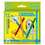 Gabol - Комплект меки пастели - 12 цвята (305870)