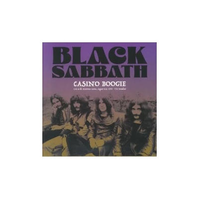 BLACK SABBATH - Casino Boogie - Live At The Montreux Casino. August 31St. 1970 - Fm Broadcast (White) LP