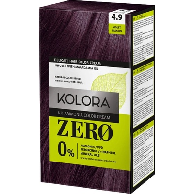 Kolora Zero Боя за коса, 4.9 Виолетова страст