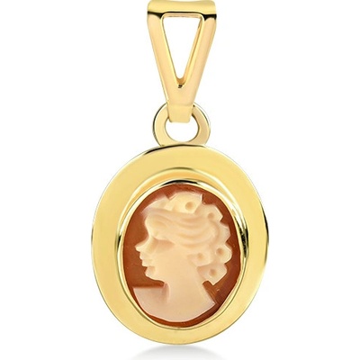 Lillian Vassago Zlatý přívěsek kamej LLV22 GP054