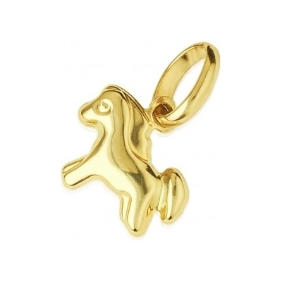 Luxur Přívěsek Koníček žluté zlato 1420490 0 0 0