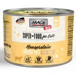 MAC's Mac’s Cat Adult Monoprotein GRAIN FREE, консерва за пораснали котки, БЕЗ ЗЪРНО, за капризни и чувствителни котки, с пуйка и моркови, 200 гр - Германия - 831VE