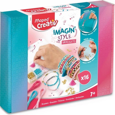 Maped Творчески комплект Maped Creativ - Направи си сам гривни (907401)
