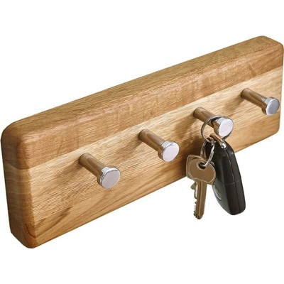 Nábytek z lesa Věšák na klíče OakWood nr. 24 masiv dub 25 x 10 x 5 cm
