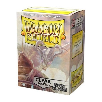 Sleeves Dragon Shield StandardMatte Clear100ks