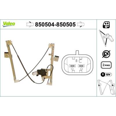 Zvedací zařízení oken VALEO 850504