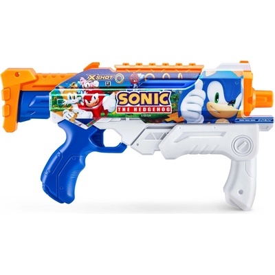 Zuru x shot Vodná pištoľ Sonic the Hedgehog Fast Fill Skins