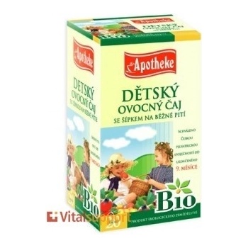 Apotheke ovocný se šípkem Bio 20 x 2 g