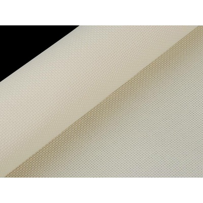 Stoklasa Vyšívací látka KANAVA 5 jednobarevná vanilková 380634/2, š.50cm (látka v metráži)