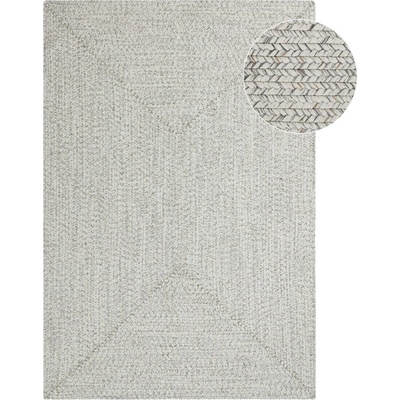 Hanse Home Бял/бежов външен килим 170x120 cm - NORTHRUGS (105553-120x170)