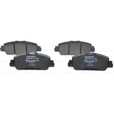 BOSCH Sada brzdových platničiek kotúčovej brzdy 0986494773