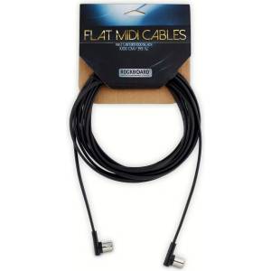 RockBoard Flat MIDI 10 m MIDI кабел (<![CDATA[RBO CAB MIDI 1000 BK]]>)