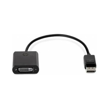 HP Compaq Преходник HP F7W96AA, DisplayPort към DVI, черен