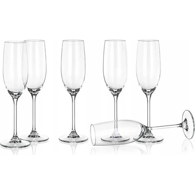 ROYAL LEERDAM ŠAPANOVÉ skleničky na šampaňské 6 kusů 2266 210 ml