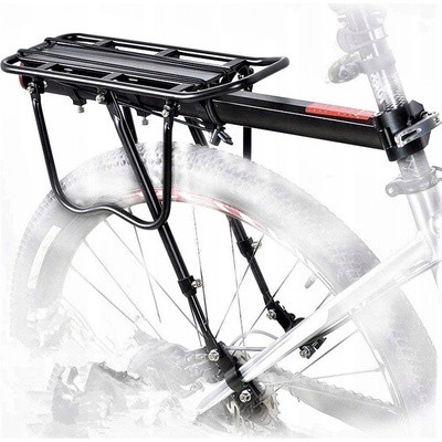 UNIVERZÁLNY zadný nosič na bicykel do sedlovky ALUMINIOVÝ na ľahký bicykel