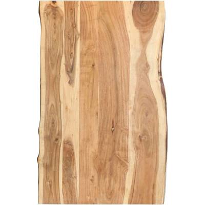 Petrashop 286332 Stolní deska masivní akáciové dřevo 100 x (50–60) x 3,8 cm Hnědá