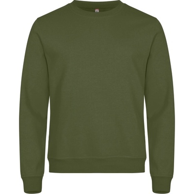 Clique mikina Miami Roundneck army green