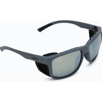 uvex Sportstyle 312 слънчеви очила с каменен син мат/огледално сребро