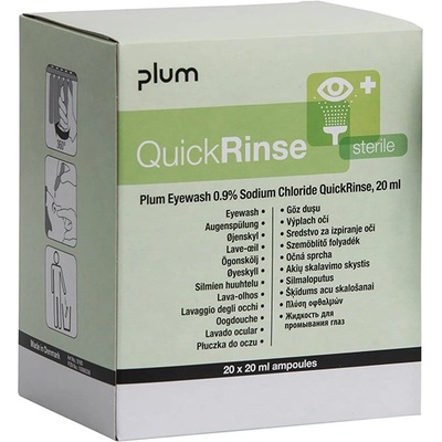 Plum Ампула за промиване на очи PLUM QuickRinse с пълнител 5 бр. /кутия 5160 (5160)