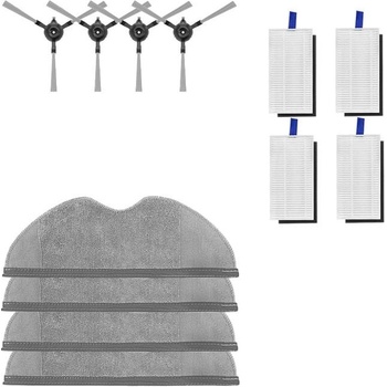 Mobilly Xioami Robot E5 kartáče a filtry a mopovací textilie 12 ks