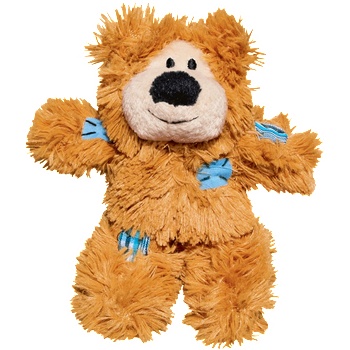 KONG Patchwork мече играчка за малки кучета и котки