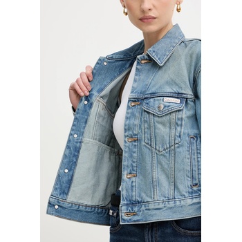 Calvin Klein Jeans Дънково яке Calvin Klein Jeans в синьо преходен модел LV047B075G (LV047B075G)